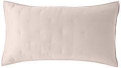 Aware quilted sham king blush front view