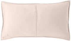 Aware sham recycled polyester cotton blend closeup