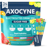 AXOCYNE electrolytes powder packets packaging