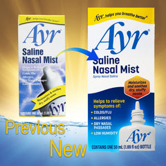 Ayr Nasal Mist 50 mL dual pack front view
