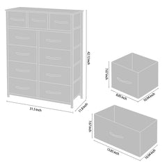 Tall dresser on steel frame for bedroom AZL1 Life Concept