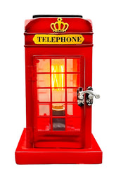 B CENTERBRIDGE wax warmer with vintage phone booth design