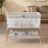 Baby Bassinet Bedside Crib with mattress and sheet