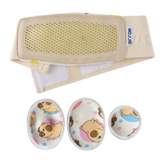 baby belly button band with adjustable straps