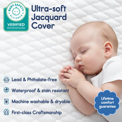 Waterproof baby playpen mattress 38x26 by Pro Goleem