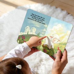 baby’s first prayer story book with durable hardcover pages