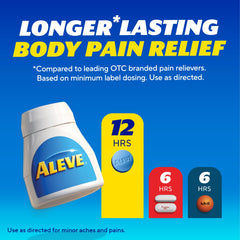 Close up of back pain relief tablets in small round form