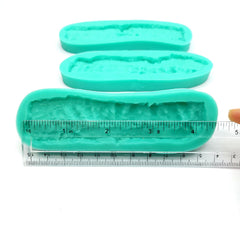 Flexible bacon silicone mold oven safe up to 395 degrees F