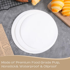 Round parchment paper 10 inch sheets pack