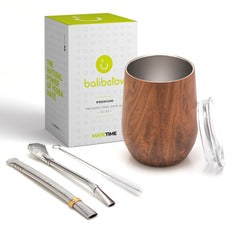Balibetov 12 oz Mate Set cup lid shown with components