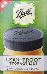 Ball Mason Jar leak-proof lids for regular mouth jars