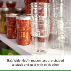 Ball mason jars lids and bands included image 4
