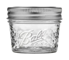 Ball wide mouth jelly jars with lids and bands