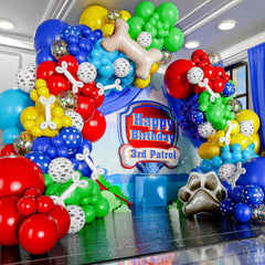 Paw balloon tying ribbon 32ft included image