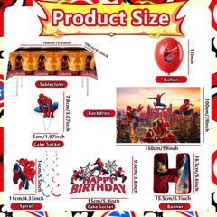 Balloons banner backdrop included in kit