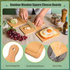 bamboo charcuterie serving platter