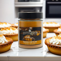 Banana Creme Pie 9 oz hand poured candle