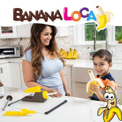 Banana Loca core and fill in peel demonstration