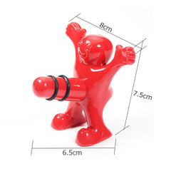 Compact banana wine stopper stored in a kitchen drawer