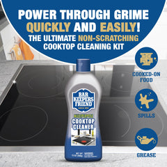 Bar Keepers Friend Cooktop Cleaner 2x13oz packaging