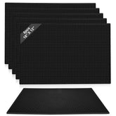 Six bar mats for countertop 18x12 inches
