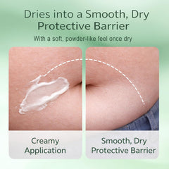 Moisture friction barrier cream for skin folds area