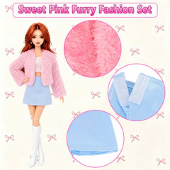 Mermaid gown included in BARWA doll outfits