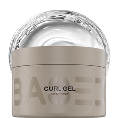 BASED Curl Gel bottle label and packaging