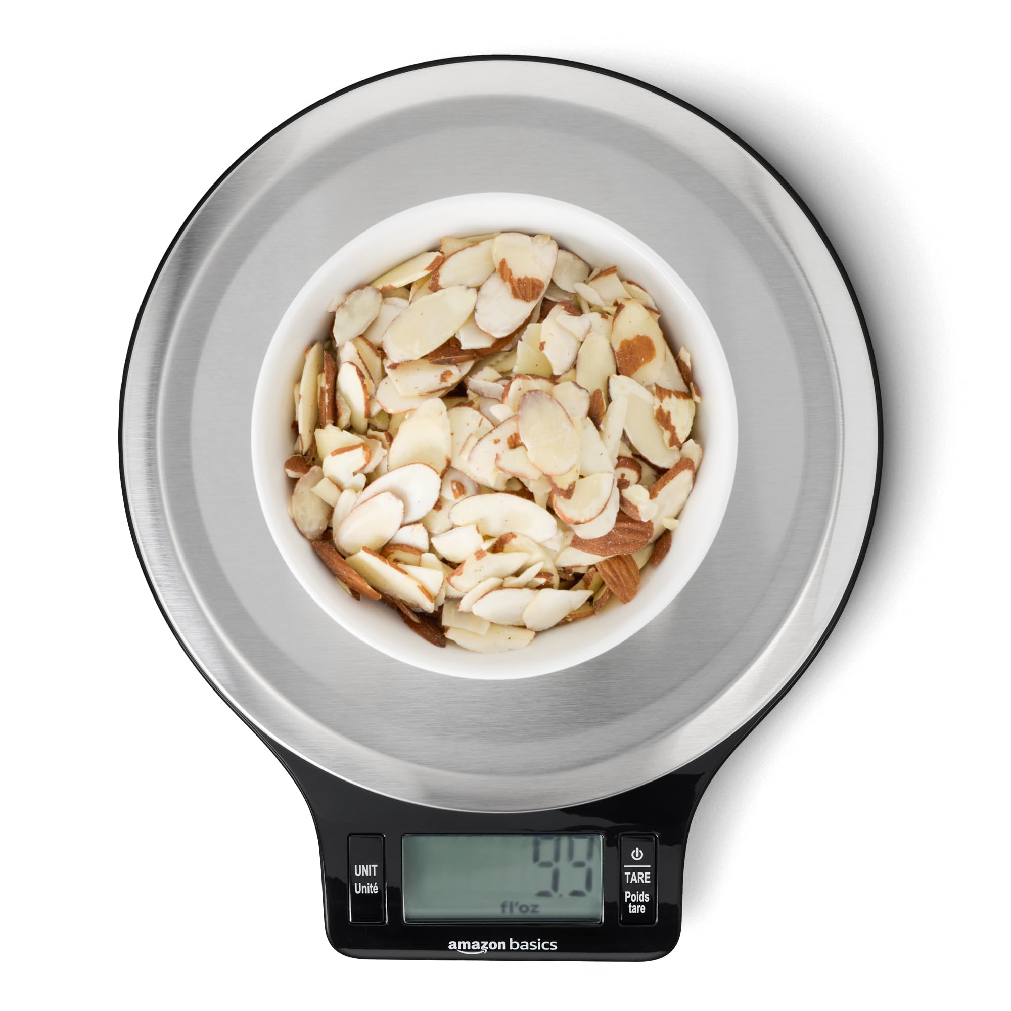 Basics Digital Kitchen Scale BPA-free plastic components