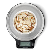 Basics Digital Kitchen Scale BPA-free plastic components