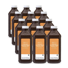 Basics hydrogen peroxide topical solution USP 16 fl oz pack of 12