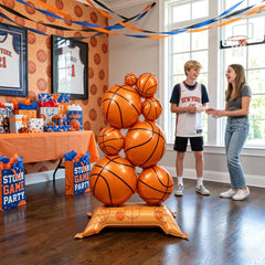 42in after inflation basketball balloon height for display