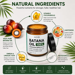 Batana oil paste for hair growth nourishment for all hair types
