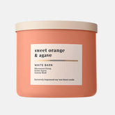 Bath & Body Works 3-Wick Candle Sweet Orange & Agave Citrus 14.5 oz jar