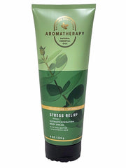 Bath & Body Works Aromatherapy Eucalyptus Spearmint Body Cream 8 Ounce bottle