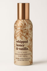 Bath & Body Works Whipped Honey & Vanilla concentrated room spray bottle
