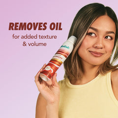 Oil absorption at roots for instant refresh