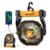 Battery Powered Fan Lash Fans Led Lantern compact design