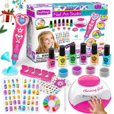 BATTOP kids nail polish set packaging for girls