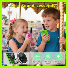 BATURU USB-C charging walkie talkies for kids set