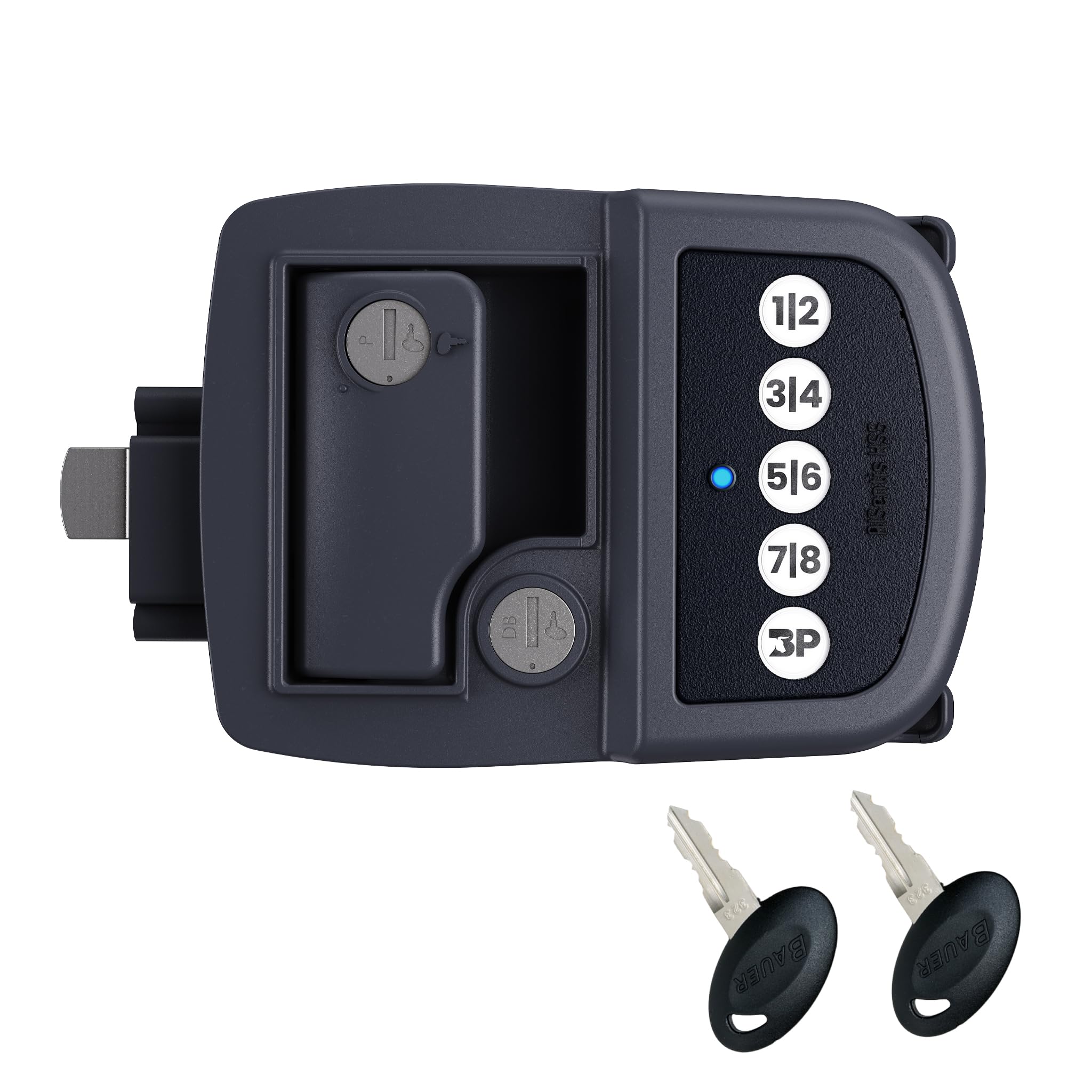 bauer-ne bluetooth keyless entry door lock with handle product image