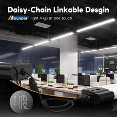 BBOUNDER 4ft daisy-chain LED shop lights