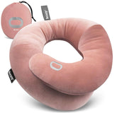 BCOZZY Travel Neck Pillow large Nude size for adults and children