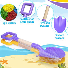 Beach sand shovels for kids with rounded edges