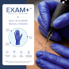 BEASTEK disposable nitrile gloves 100pcs lab kitchen home