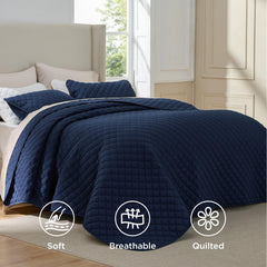 Bedsure Quilts Queen Size includes two pillow shams