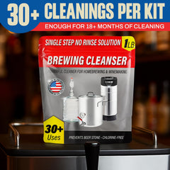 Beer line cleaner 30+ uses included in kit