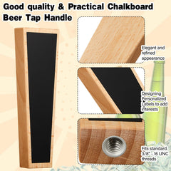 Tap handles fit most standard beer barrels for bars and home use