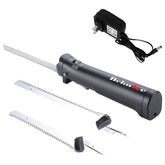 BEHNKE cordless electric knife with four serrated blades