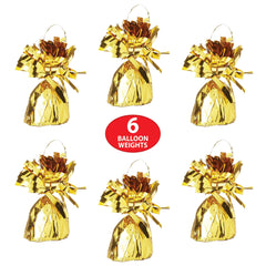 Beistle balloon weight used to anchor multiple balloons